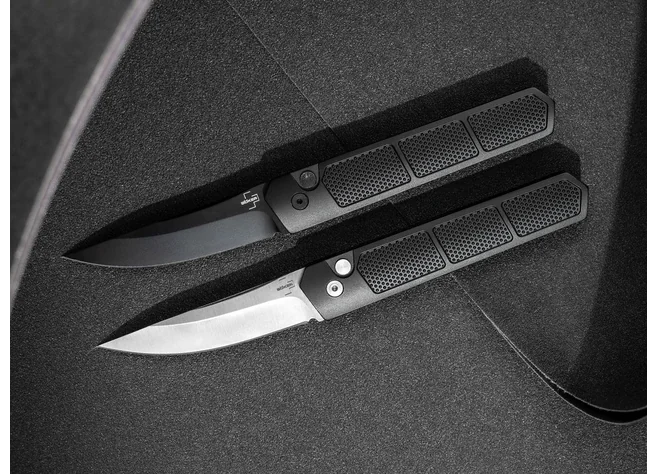 Нiж Boker Plus Kwaiken Grip Auto Black Фото 2